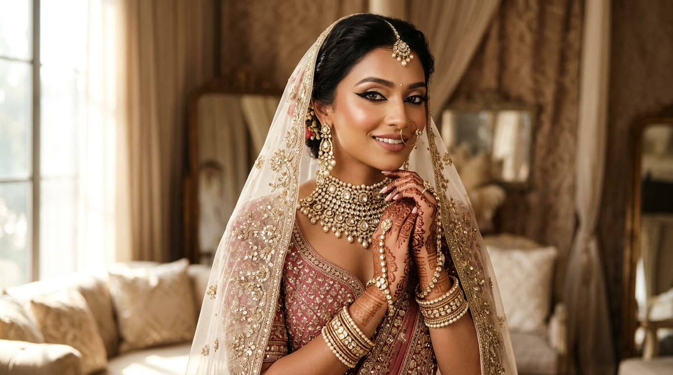 Aura Bridal Studio Signature Look by Ananya Sharma