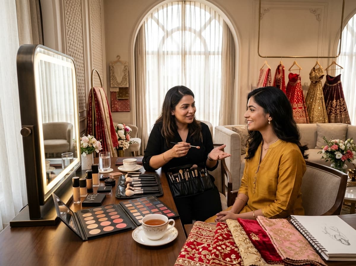 Makeup Consultation & Look Preview by Aura Bridal Studio
