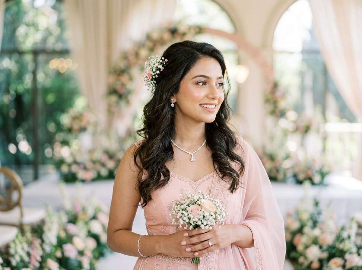 Engagement Makeup by Aura Bridal Studio